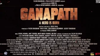 GANAPATH | Hindi Teaser | Amitabh B, Tiger S, Kriti S ❘ Vikas B, Jackky B | 20th Oct' 23