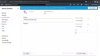 Stability AI on Amazon Bedrock | Amazon Web Services