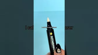 Eyeliner with an ERASER?! ???????????? #makeup #eyeliner #anime