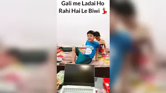 Gali Me Ladai Ho Gayi ???? II Jims Kash #comedy #funny #ytshorts #shorts