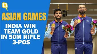 Asian Games 2023 | Kusale, Tomar, Sheoran Win 50m Rifle 3-Positions Team Gold