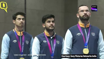 Asian Games 2023 | Kusale, Tomar, Sheoran Win 50m Rifle 3-Positions Team Gold