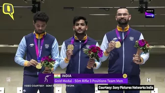 Asian Games 2023 | Kusale, Tomar, Sheoran Win 50m Rifle 3-Positions Team Gold