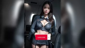 [4K Ai Luxury LookBook] Airline Stewardess. ✈️✈️ Airline Secrets | 항공사 스튜어디스. 항공사의 비밀