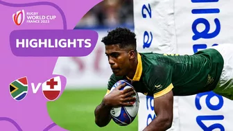 Springboks triumph in ten-try thriller | South Africa v Tonga | Rugby World Cup 2023 Highlights