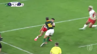 Springboks triumph in ten-try thriller | South Africa v Tonga | Rugby World Cup 2023 Highlights