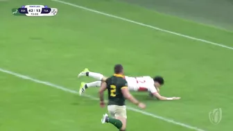 Springboks triumph in ten-try thriller | South Africa v Tonga | Rugby World Cup 2023 Highlights