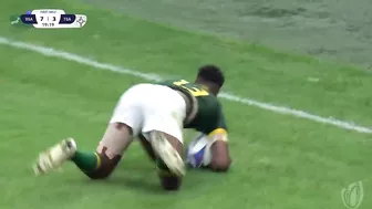 Springboks triumph in ten-try thriller | South Africa v Tonga | Rugby World Cup 2023 Highlights