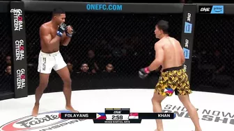 Insane Rematch ???? Eduard Folayang Destroyed Amir Khan