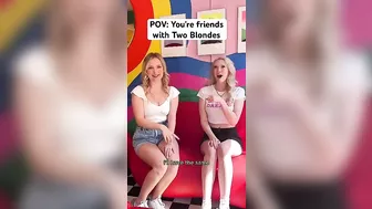 #pov you’re friends with two blondes… #relatable #funny @briannamizura @briannaguidryy