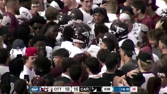 UOttawa with a 55-yard field goal chance to beat Carleton in the 54th Panda Game | CBC Sports