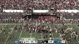 UOttawa with a 55-yard field goal chance to beat Carleton in the 54th Panda Game | CBC Sports