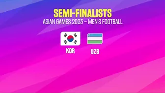 Quarter-finals Results: Asian Games 2023 as of 1 October 2023