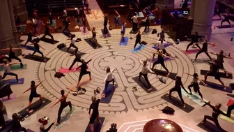 This iconic SF cathedral hosts weekly yoga sessions