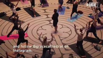 This iconic SF cathedral hosts weekly yoga sessions