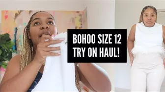 Boohoo Size 12 Try On Haul