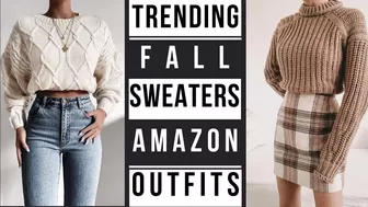 Best Amazon Sweaters | Amazon Fall Try On Haul - Fall Outfit Ideas 2023