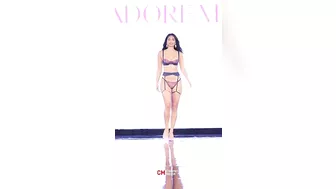 SLOMO PT10 ADORE ME LINGERIE RUNWAY SHOW ART HEARTS FASHION