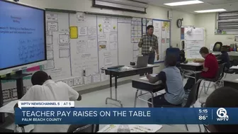 Palm Beach County teachers could get average 7% pay raise