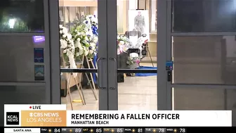 Remembering fallen Manhattan Beach officer