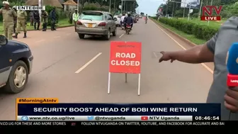 Security boost ahead of Bobi Wine's return | ON THE GROUND