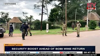 Security boost ahead of Bobi Wine's return | ON THE GROUND