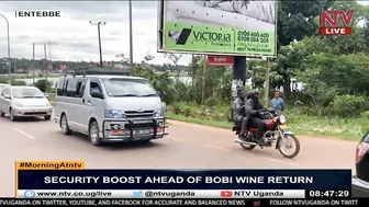 Security boost ahead of Bobi Wine's return | ON THE GROUND