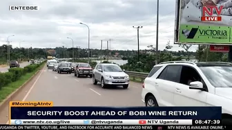 Security boost ahead of Bobi Wine's return | ON THE GROUND