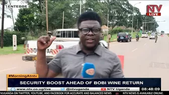 Security boost ahead of Bobi Wine's return | ON THE GROUND