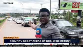 Security boost ahead of Bobi Wine's return | ON THE GROUND