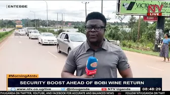 Security boost ahead of Bobi Wine's return | ON THE GROUND