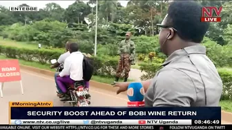 Security boost ahead of Bobi Wine's return | ON THE GROUND