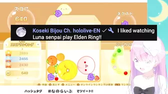 Bijou Raids Luna's Stream And Luna Speaks Cute English With Her【Hololive】