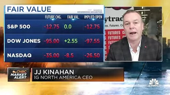 The stock market is subservient to the bond market, says IG North America CEO JJ Kinahan