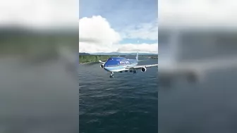 World Travel Plane Lands at Portland Intl AIRPORT #shorts #landing