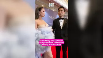 Sam Milby and Catriona Gray found the best travel buddy in each other