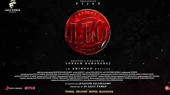 LEO - Official Trailer | Thalapathy Vijay | Lokesh Kanagaraj | Anirudh Ravichander