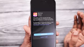 iOS 17.0.3 Update | iPhone Overheating Fix | Security Fixes