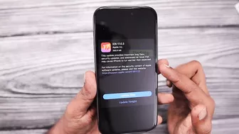 iOS 17.0.3 Update | iPhone Overheating Fix | Security Fixes