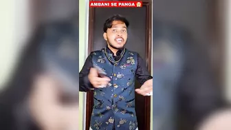 Ambani Se Panga ????‍???????? | Wait For Twist ???? #shorts #funny #comedy #aruj