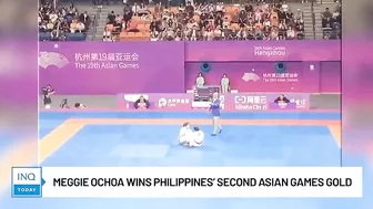 Meggie Ochoa wins Philippines’ second Asian Games gold | INQToday