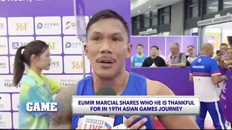 The Game | Eumir Marcial shares 19th Asian Games journey