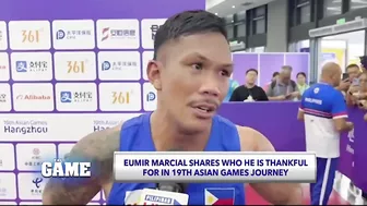 The Game | Eumir Marcial shares 19th Asian Games journey