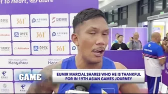 The Game | Eumir Marcial shares 19th Asian Games journey