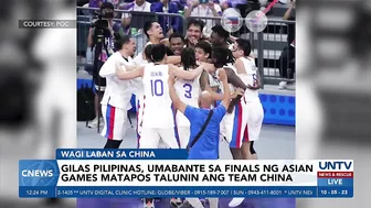 Gilas Pilipinas, pasok na sa finals ng Asian Games matapos pataubin ang China