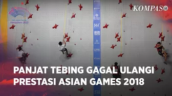 Panjat Tebing Indonesia Tambah Dua Perak di Asian Games Hangzhou 2022