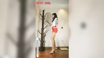 Sexy Girl Mini Skirt Sexy Dance Hot Twerk Dance