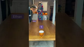 Halloween Candy toss challenge!