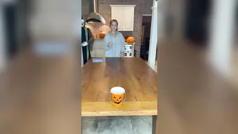 Halloween Candy toss challenge!