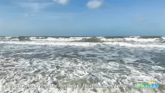 Lots of Waves this Morning at the Beach in North Naples, FL 10.29.21